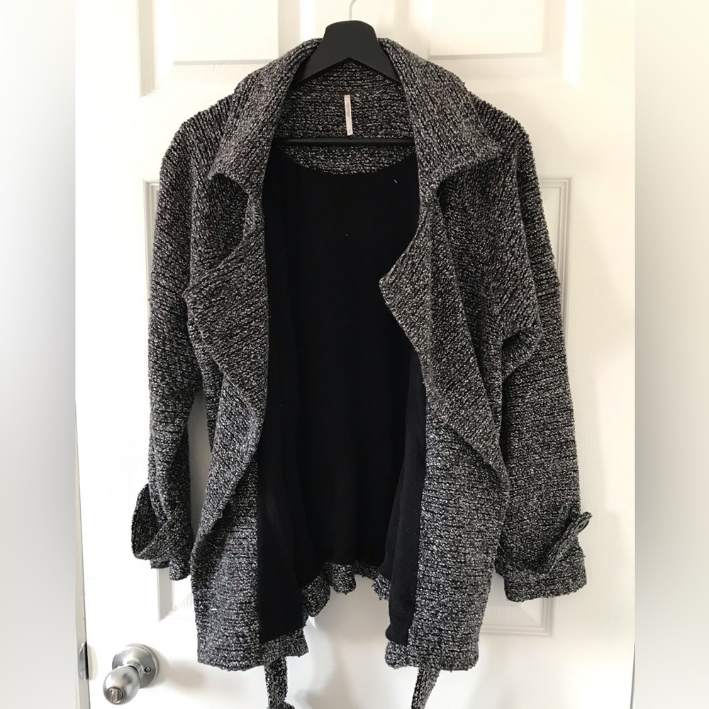 Free People Wool Blend/Knit Coat
